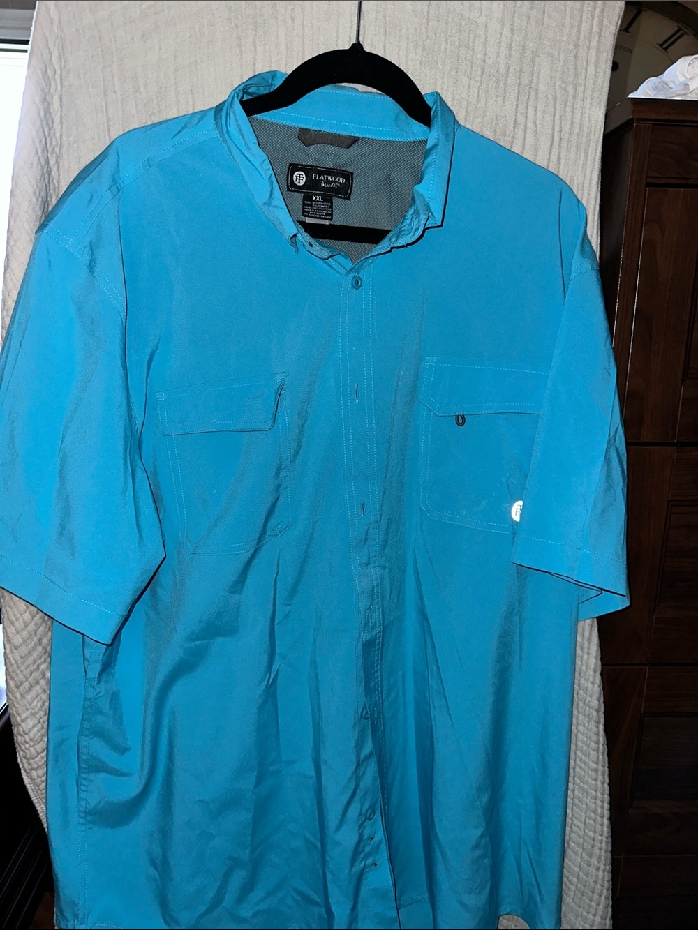 Performance Men's Short-Sleeve Shirt - Turquoise
